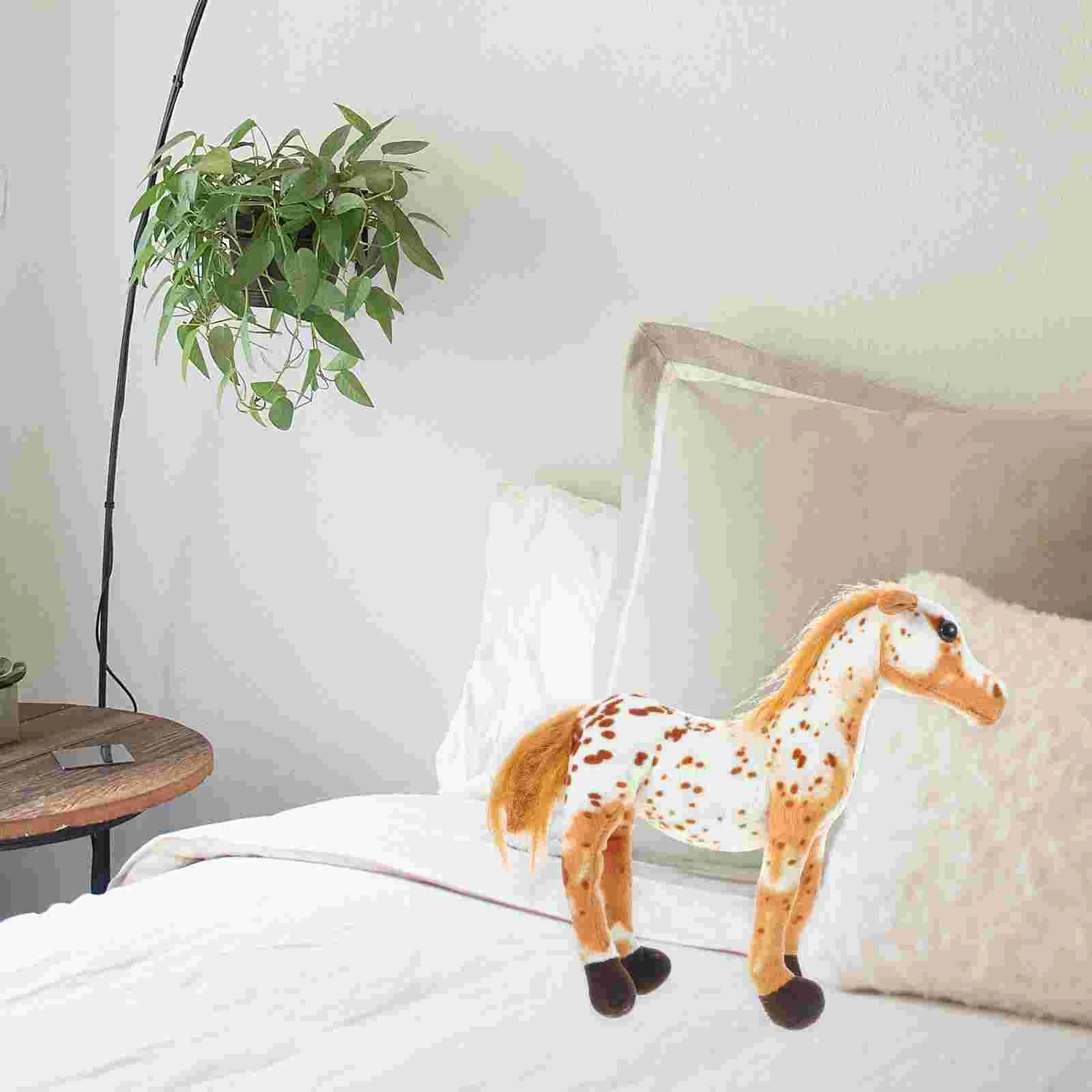 Adorable Stuffed Toy Horse Comfortable Stuffed Animal Decorative Children Toy Children Accessory
Adorable Stuffed Toy Horse Comfortable Stuffed Animal Decorative Children Toy Children Accessory