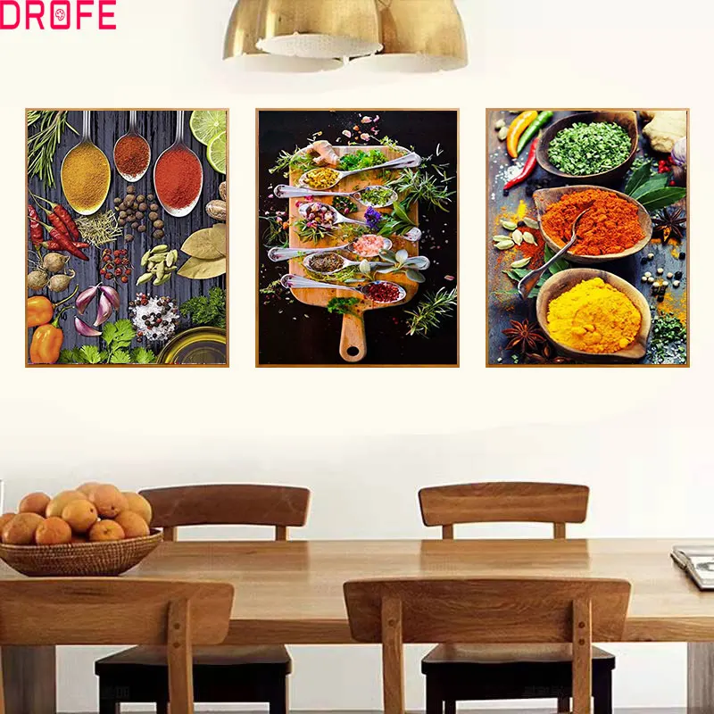DROEFColoring by Number Spices Fruits Handpainting Paint by Number on Canvas Kitchen Scenery Frameless Wall Decor Gift
DROEFColoring by Number Spices Fruits Handpainting Paint by Number on Canvas Kitchen Scenery Frameless Wall Decor Gift