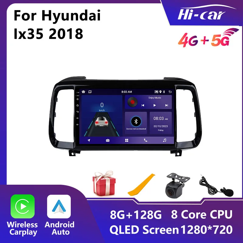 2 Din Autoradio for Hyundai Ix35 2018 Car Radio Stereo WiFi Carplay GPS Navigation Multimedia Video Player Head Unit
2 Din Autoradio for Hyundai Ix35 2018 Car Radio Stereo WiFi Carplay GPS Navigation Multimedia Video Player Head Unit