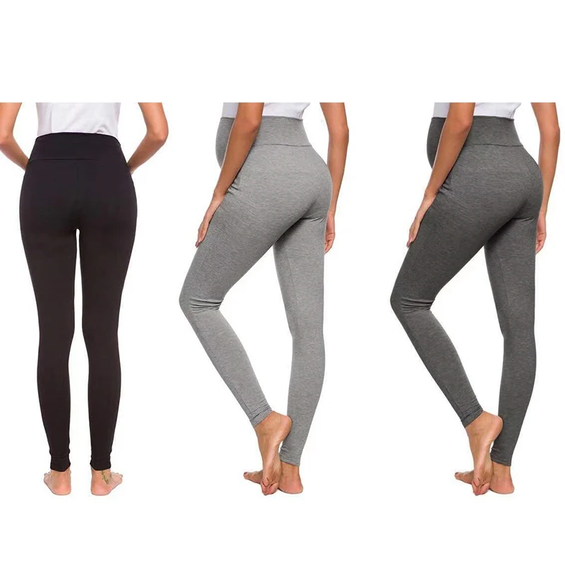 

Maternity Pants Pregnant Women Solid Color Maternity Stretchy Slim Skinny Leggings Pregnancy Pants