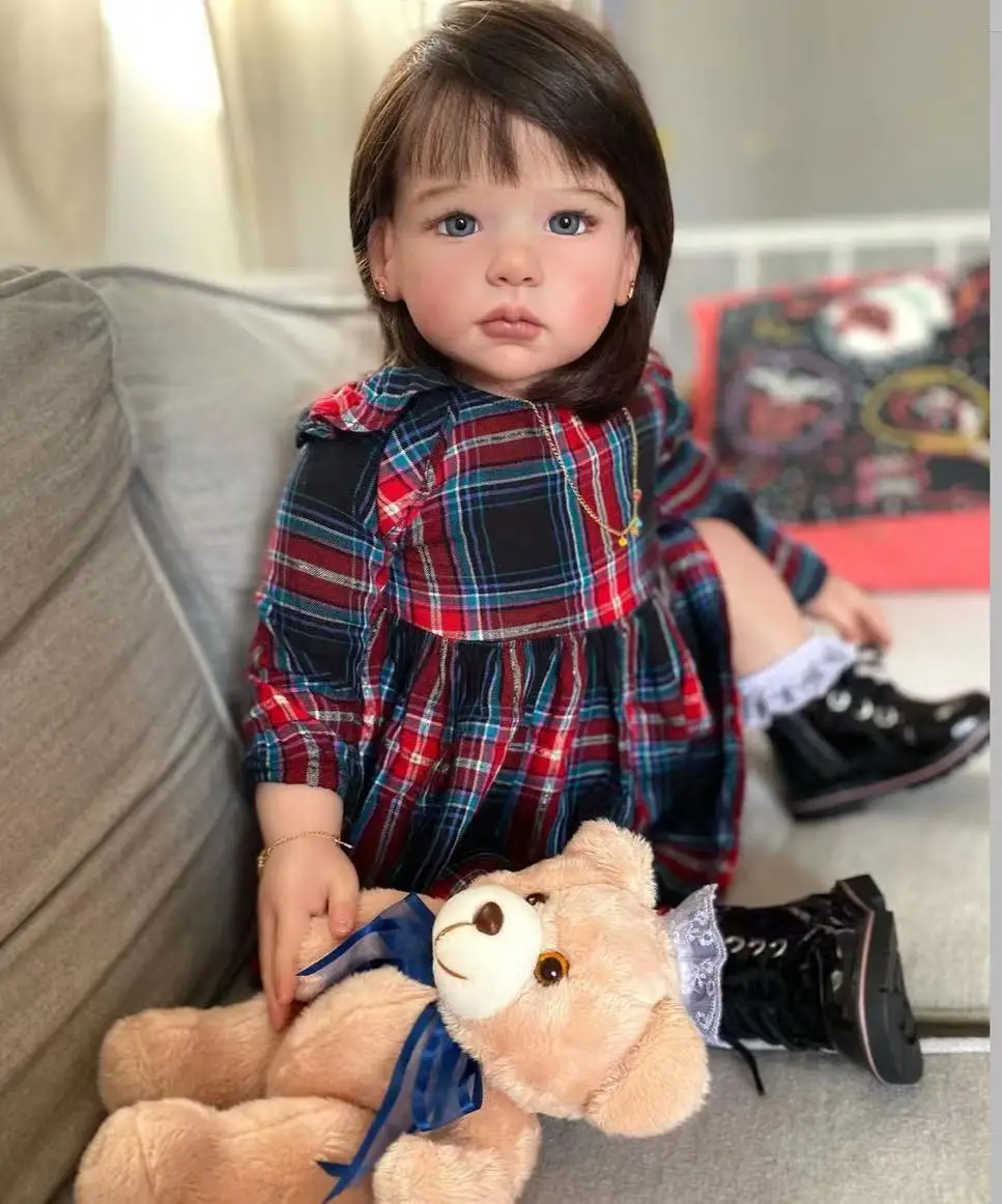 FBBD Customized Limited Supply 28inch Reborn Baby Lily With Hand-Rooted Brown Hair Already Finished Doll Christmas Gift
FBBD Customized Limited Supply 28inch Reborn Baby Lily With Hand-Rooted Brown Hair Already Finished Doll Christmas Gift