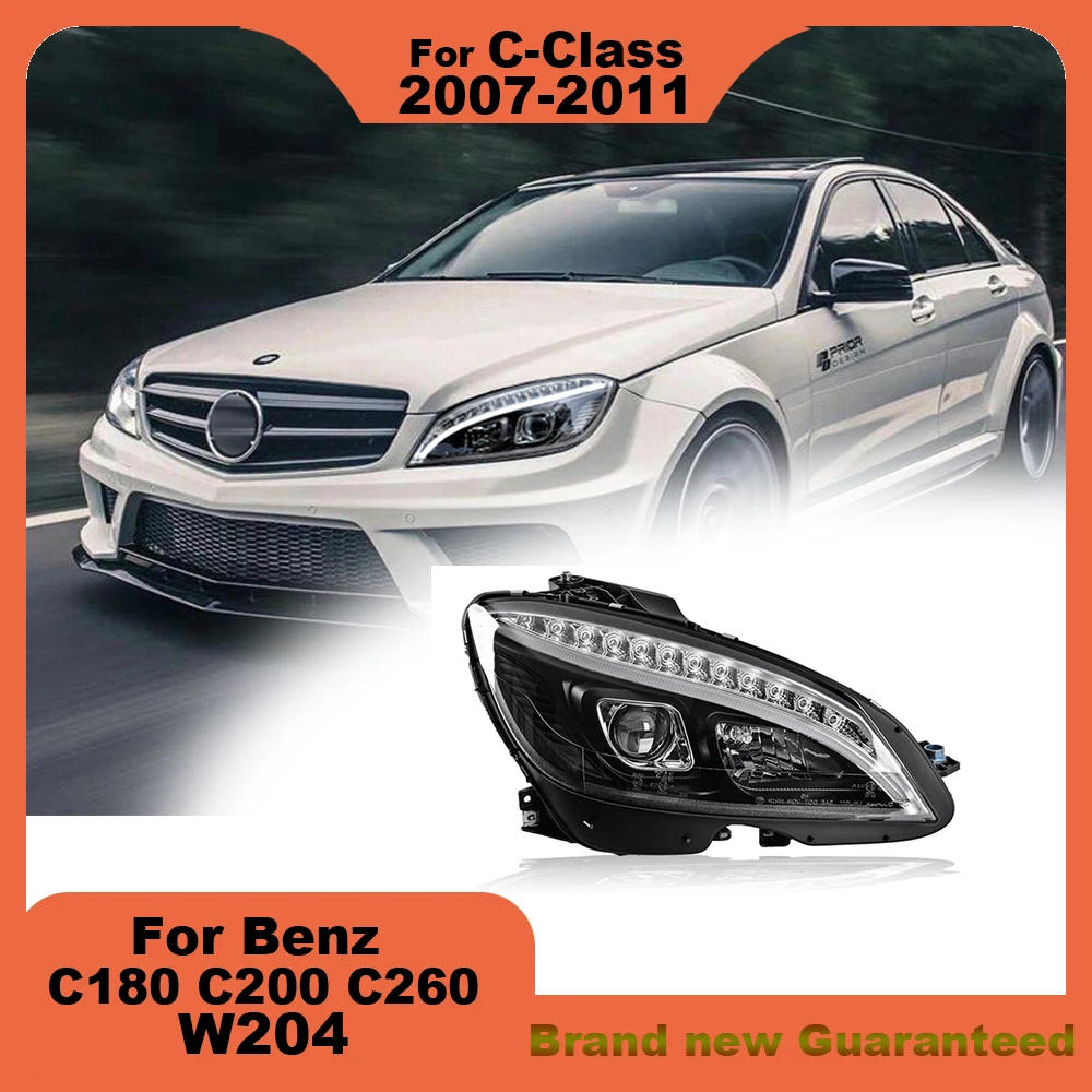 For Mercedes-Benz W204 C180 C200 C260 AMG C-Class 2007-2011 Modified LED headlamp Laser Lenses Lamp Head Front Light Accessories
For Mercedes-Benz W204 C180 C200 C260 AMG C-Class 2007-2011 Modified LED headlamp Laser Lenses Lamp Head Front Light Accessories