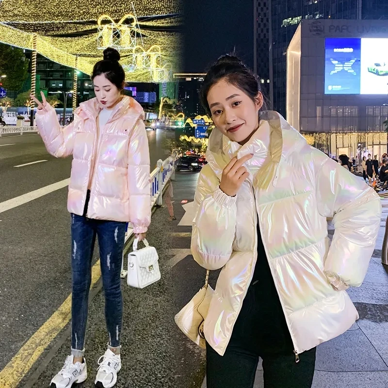 Down Cotton Jacket Women 2023 Winter New Fashion Loose All-match Casual Bread Coat Female Large Size Short Hooded Thick Pakras
Down Cotton Jacket Women 2023 Winter New Fashion Loose All-match Casual Bread Coat Female Large Size Short Hooded Thick Pakras
