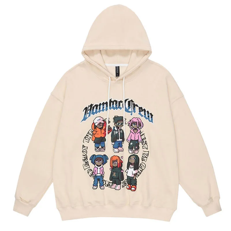 Women Sweatshirts Hooded Gothic Streetwear Pullover Oversized Korean Fashion Print Tops Hip Hop Harajuku Y2k Aesthetic Clothes
Women Sweatshirts Hooded Gothic Streetwear Pullover Oversized Korean Fashion Print Tops Hip Hop Harajuku Y2k Aesthetic Clothes