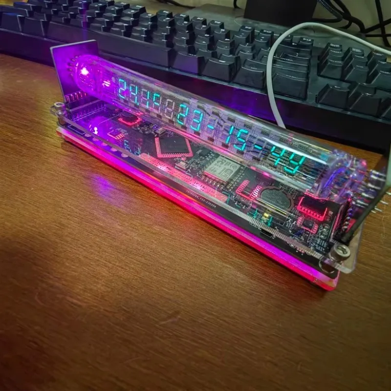 Цифровые механические настольные часы IV27 с изголовьем кровати Elekstube Ips Nixie Tube цифровые настольные часы винтажные цифровые прикроватные часы
Цифровые механические настольные часы IV27 с изголовьем кровати Elekstube Ips Nixie Tube цифровые настольные часы винтажные цифровые прикроватные часы