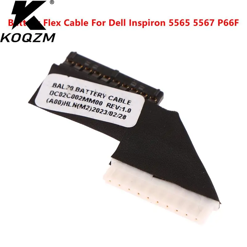 Гибкий кабель для аккумулятора для Dell Inspiron 15 5565 5567 P66F, кабель для аккумулятора ноутбука, соединительная линия, запасные части 0G0FWX DC02002MM00
Гибкий кабель для аккумулятора для Dell Inspiron 15 5565 5567 P66F, кабель для аккумулятора ноутбука, соединительная линия, запасные части 0G0FWX DC02002MM00