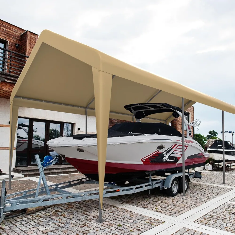 Навес для гаража, 10 'x 20' навес для тяжелых автомобилей, портативный гараж с роликовыми окнами, съемные боковые двери
Навес для гаража, 10 'x 20' навес для тяжелых автомобилей, портативный гараж с роликовыми окнами, съемные боковые двери