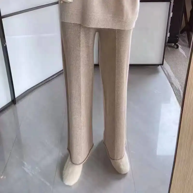 Pants Knitted Wide Leg Pants Autumn and Winter 2023 Mesh Red Versatile Straight Leg Pants High Waist Sag In Grandma Pants Girl
Pants Knitted Wide Leg Pants Autumn and Winter 2023 Mesh Red Versatile Straight Leg Pants High Waist Sag In Grandma Pants Girl