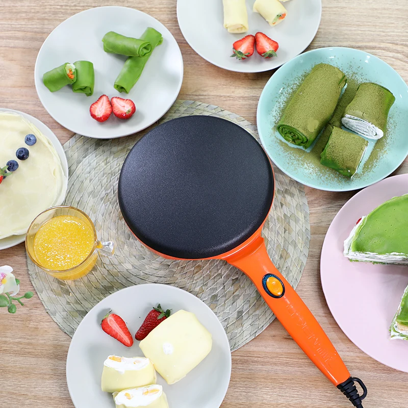 600W Mini Pancake Machine Spring Roll Machine Home Speed Hot Electric Pancake Pan Non-Stick Multi-functional Pancake Pan 220V
600W Mini Pancake Machine Spring Roll Machine Home Speed Hot Electric Pancake Pan Non-Stick Multi-functional Pancake Pan 220V