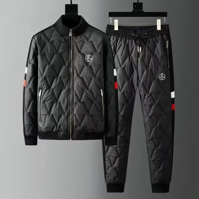 High Quality Men's Golf 2 Piece Set zipper Cotton clothes pants Warm Fashion Man Golf Coats sportswear Clothing Trousers Suit
High Quality Men's Golf 2 Piece Set zipper Cotton clothes pants Warm Fashion Man Golf Coats sportswear Clothing Trousers Suit