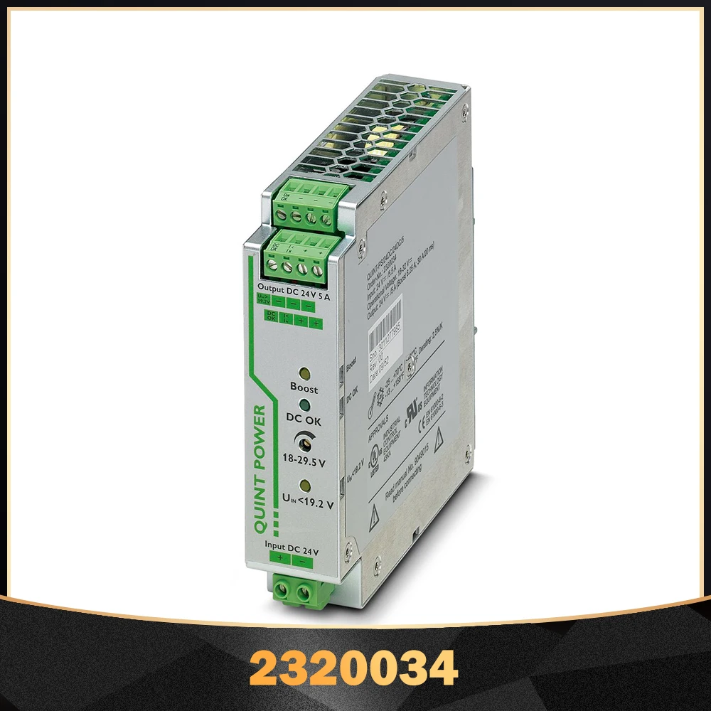 

New For Phoenix 2320034 QUINT-PS/24DC/24DC/5 QUINT POWER DC/DC Converter 24VDC/5A High Quality Fast Ship