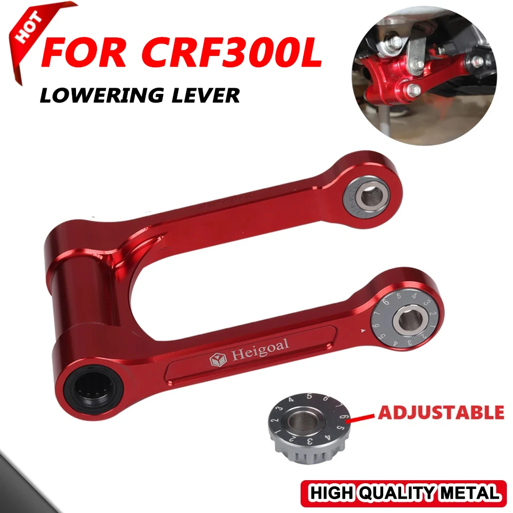 For Honda CRF300L CRF 300 L CRF 300L CRF300 L 2021-2024 Motorcycle Accessories Rear Arm Suspension Cushion Lowering Rising Lever
For Honda CRF300L CRF 300 L CRF 300L CRF300 L 2021-2024 Motorcycle Accessories Rear Arm Suspension Cushion Lowering Rising Lever
