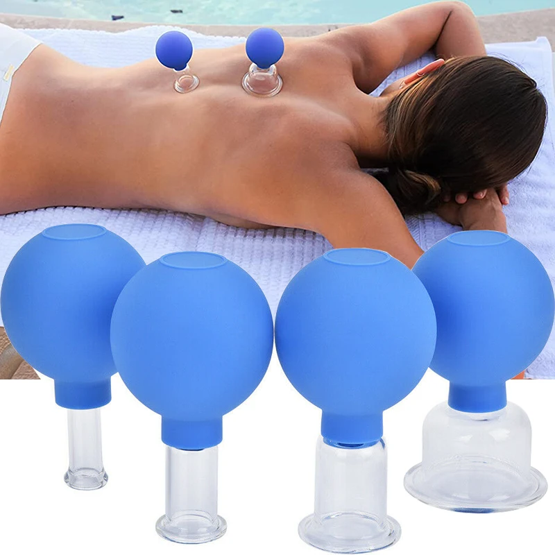4pcs Massage Vacuum Cupping Cups Set Rubber Head Glass Cup Anti Cellulite Massager Chinese Therapy Body Face Cupping Set Cans
4pcs Massage Vacuum Cupping Cups Set Rubber Head Glass Cup Anti Cellulite Massager Chinese Therapy Body Face Cupping Set Cans