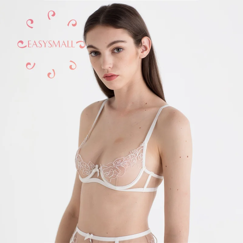Easysmall For love lemons Secret Agent Embroidery Sexy Perspective Underwear Bra
Easysmall For love lemons Secret Agent Embroidery Sexy Perspective Underwear Bra