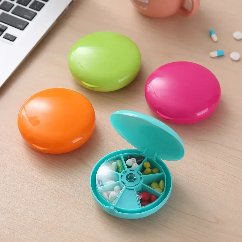 Weekly Rotating Pill Box Case Splitter Tablet Storage Organizer Medicine 7 Day Case Dispenser Pill Container Storage For Travel
Weekly Rotating Pill Box Case Splitter Tablet Storage Organizer Medicine 7 Day Case Dispenser Pill Container Storage For Travel