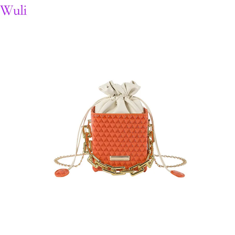 

Модная маленькая квадратная сумка-Кроссбоди на шнурке с цепочкой, популярная новинка на зиму, женская сумка на одно плечо, сумки с верхними ручками
