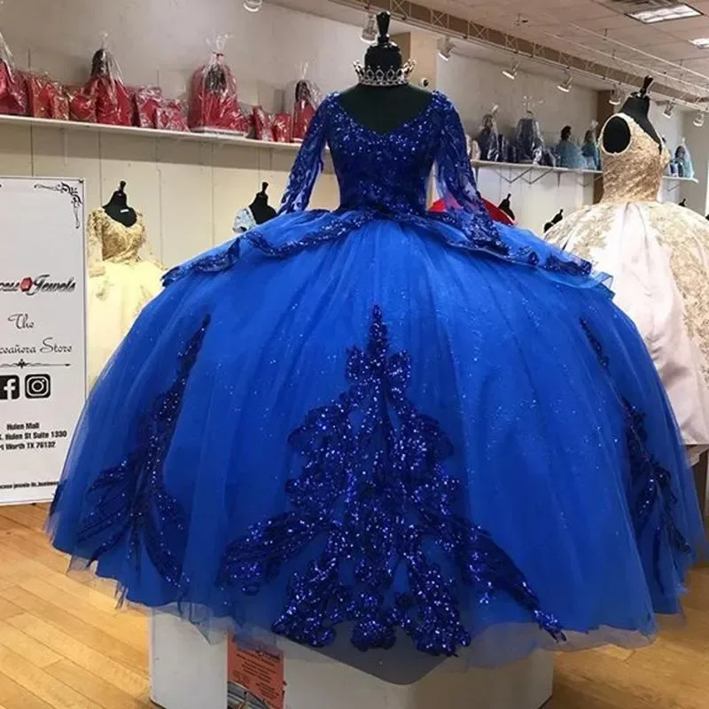 ANGELSBRIDEP Королевское синее платье Quinceanera блестящее женское платье с V-образным вырезом и многоярусными оборками Тюль сладкая принцесса 15 16
ANGELSBRIDEP Королевское синее платье Quinceanera блестящее женское платье с V-образным вырезом и многоярусными оборками Тюль сладкая принцесса 15 16