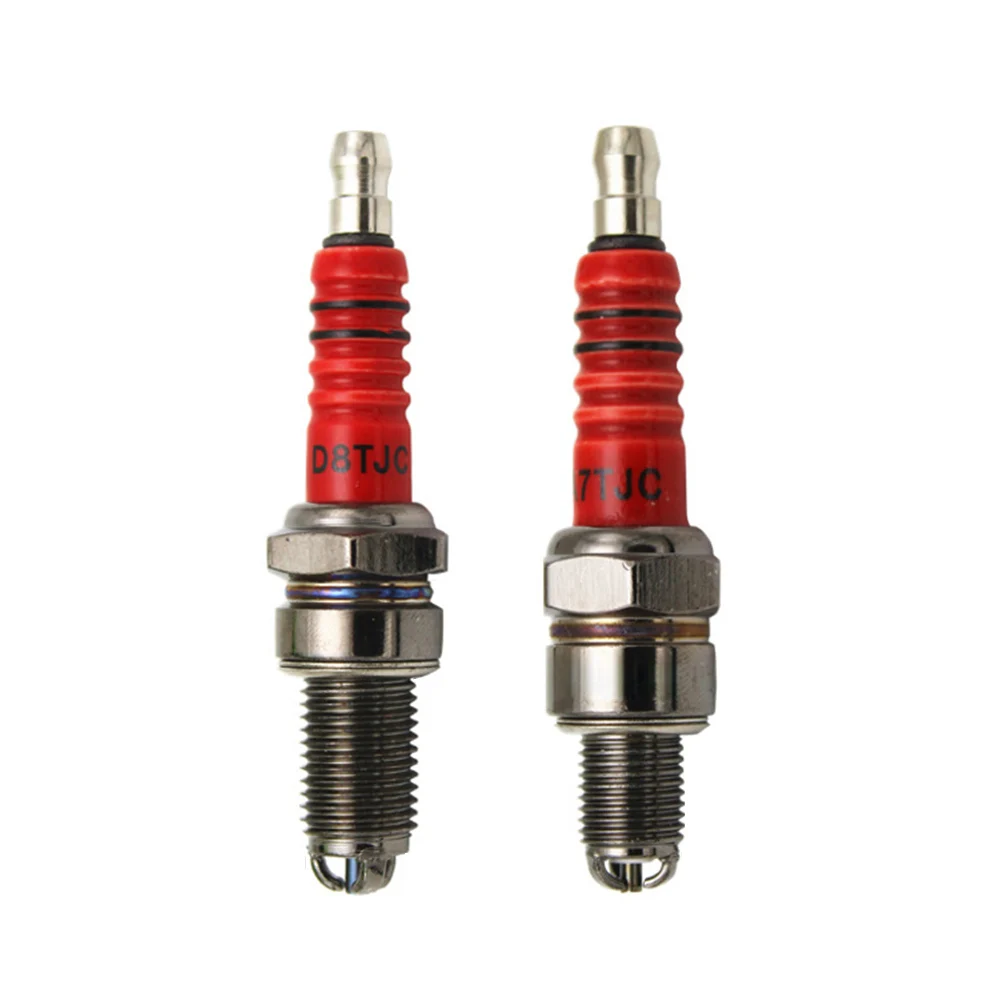 D8TC A7TC 3-Electrode Motorcycle Spark Plug Fit for Honda Yamaha D8EA D8RC D7EA DR8EA T2197 50cc 70cc 90cc 110cc 125cc
D8TC A7TC 3-Electrode Motorcycle Spark Plug Fit for Honda Yamaha D8EA D8RC D7EA DR8EA T2197 50cc 70cc 90cc 110cc 125cc