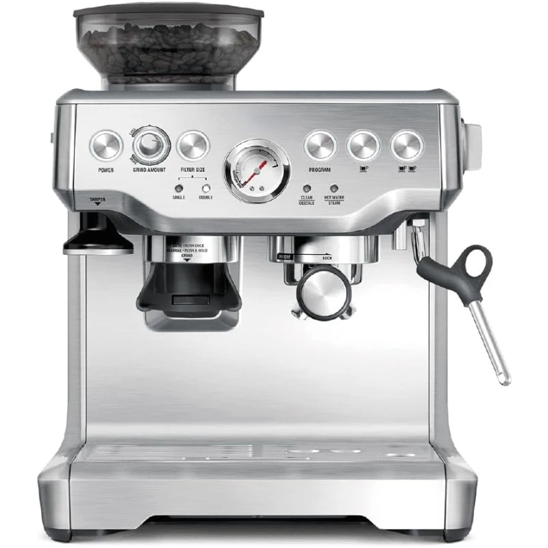 RM-BES870XL Barista Express Эспрессо-машина, нержавеющая сталь (сертифицированная восстановленная)
RM-BES870XL Barista Express Эспрессо-машина, нержавеющая сталь (сертифицированная восстановленная)