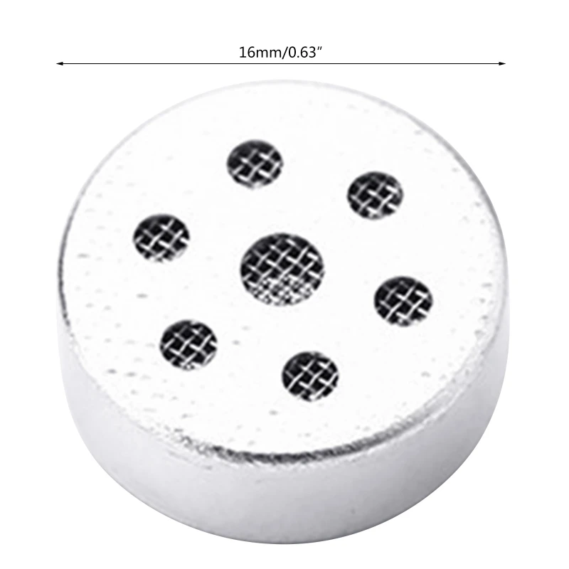 16MM Condenser Microphone Capsule Core Replacement Condenser Wireless Wired Microphone Cartridge Head Core Mic Parts 16MM Condenser Microphone Capsule Core Replacement Condenser Wireless Wired Microphone Cartridge Head Core Mic Parts