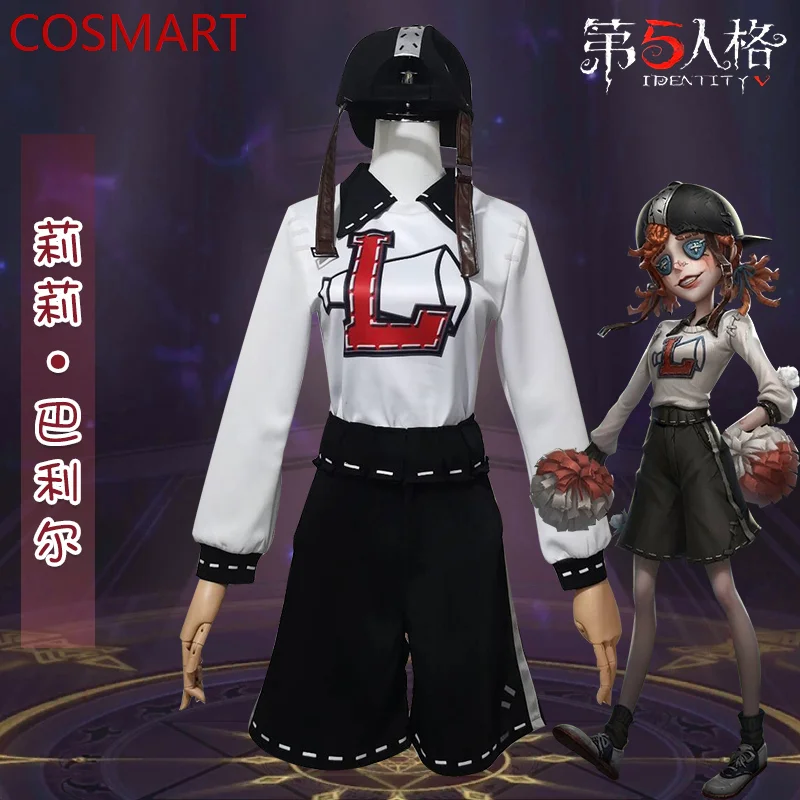 Костюм для косплея COSMART Identity V Lily Cheer Leader, новый модный костюм для косплея, костюм для ролевых игр на Хэллоуин
Костюм для косплея COSMART Identity V Lily Cheer Leader, новый модный костюм для косплея, костюм для ролевых игр на Хэллоуин