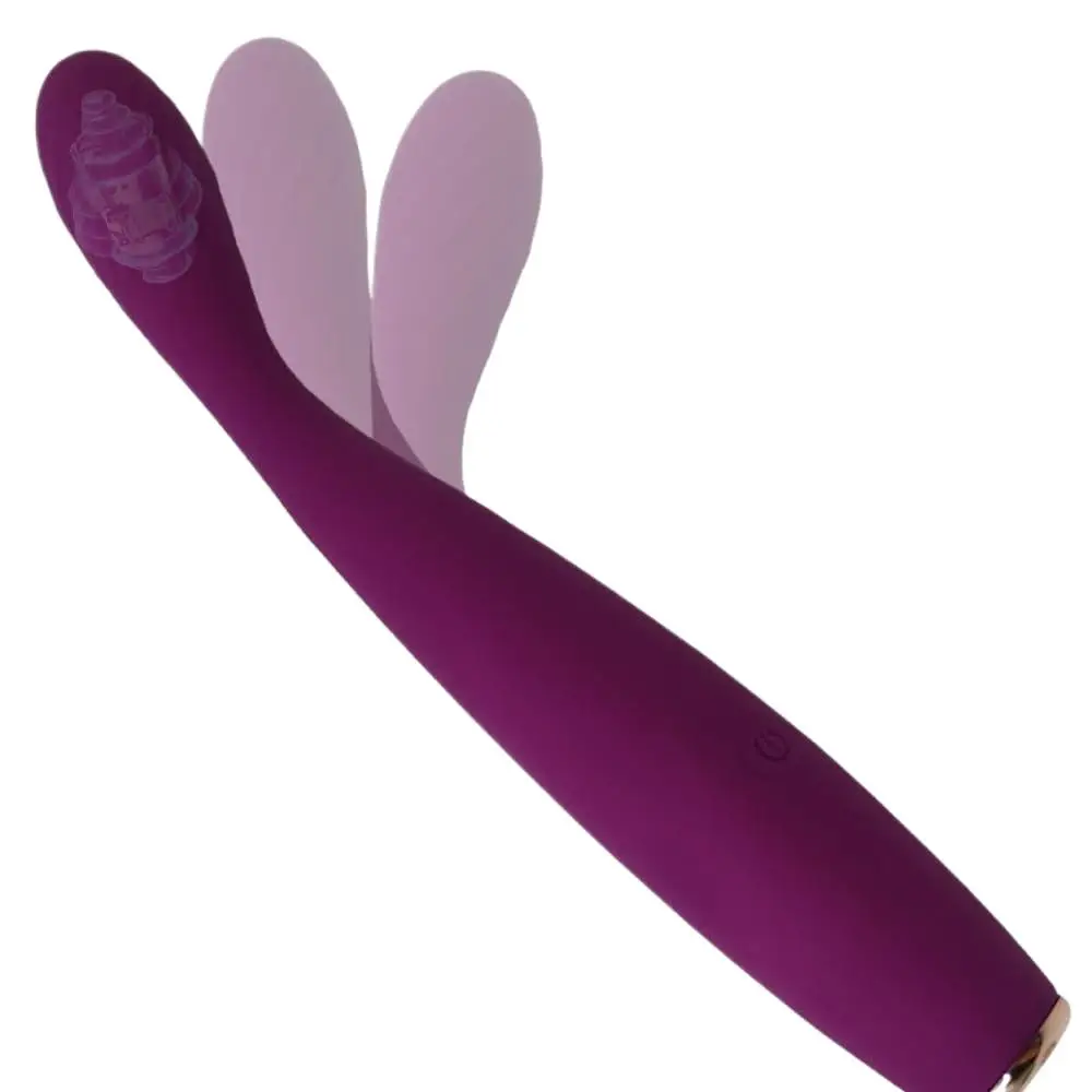 

G Spot Vibrator Dildo with 10 Vibration Modes, Soft Silicone Powerful Vibrating Massagers for Clitoral Vagina and Anal Stimulat