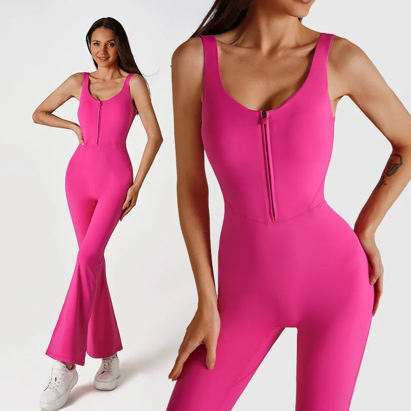 

Yoga Jumpsuit Fitness Sports Overalls Gym Clothing Set Yoga Wear Pilates Workout Clothes For Women Outfit Push-up Activewear