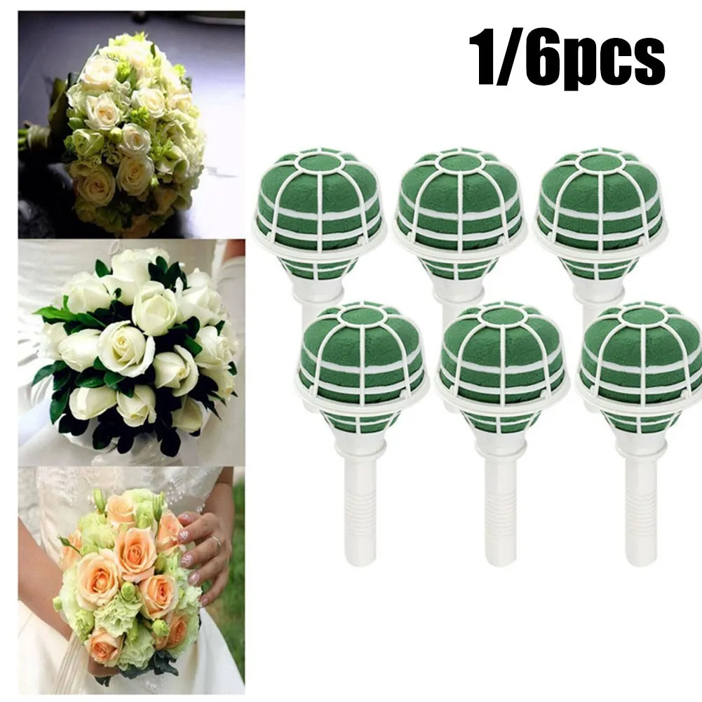 1/6Pcs Foam Floral Handle Bouquet Holders Girl Wedding Artificial Flowers Arrangement DIY Bridal Bouquet Decoration Supplies
1/6Pcs Foam Floral Handle Bouquet Holders Girl Wedding Artificial Flowers Arrangement DIY Bridal Bouquet Decoration Supplies