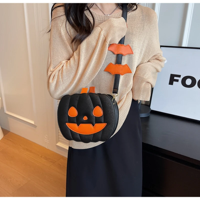 Korean Fashion Pumpkin Halloween Spooky Fun Shoulder Underarm Harajuku Tote Bag Crossbody Ladies Bags Purses Handbags Women
Korean Fashion Pumpkin Halloween Spooky Fun Shoulder Underarm Harajuku Tote Bag Crossbody Ladies Bags Purses Handbags Women