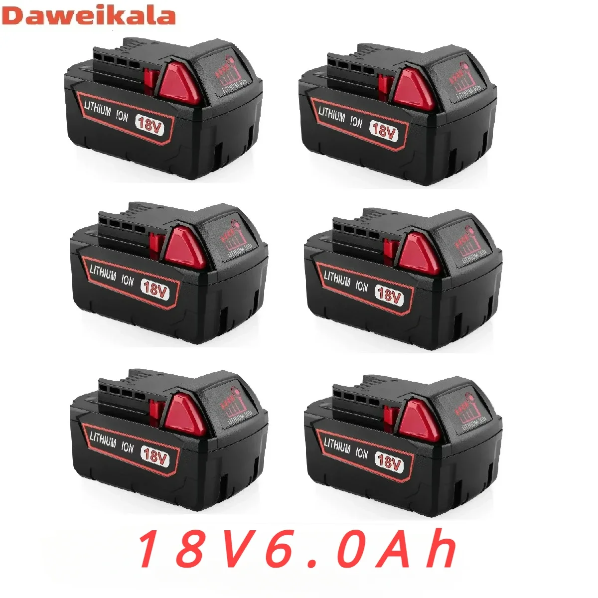 Batería de litio recargable para Milwaukee M18 XC, 18V, 12,0 Ah, 48-11-1860, 48-11-1850, 48-11-1840,Cargador M18
Batería de litio recargable para Milwaukee M18 XC, 18V, 12,0 Ah, 48-11-1860, 48-11-1850, 48-11-1840,Cargador M18