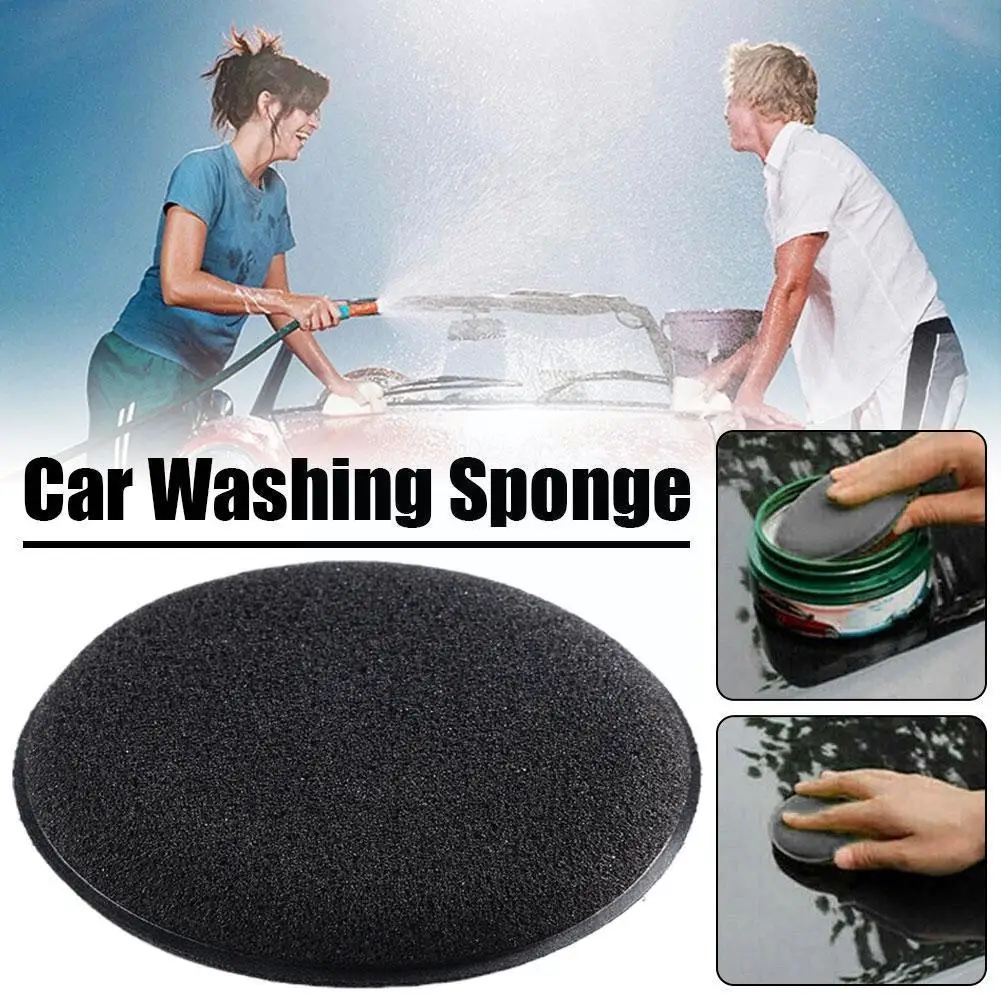 

1 Pcs High Density Foam SpongeCar Ultra Soft Foam Detailing Microfiber Towel Wax Pad Round With Cleaning Applicator Tool Wa F3W7