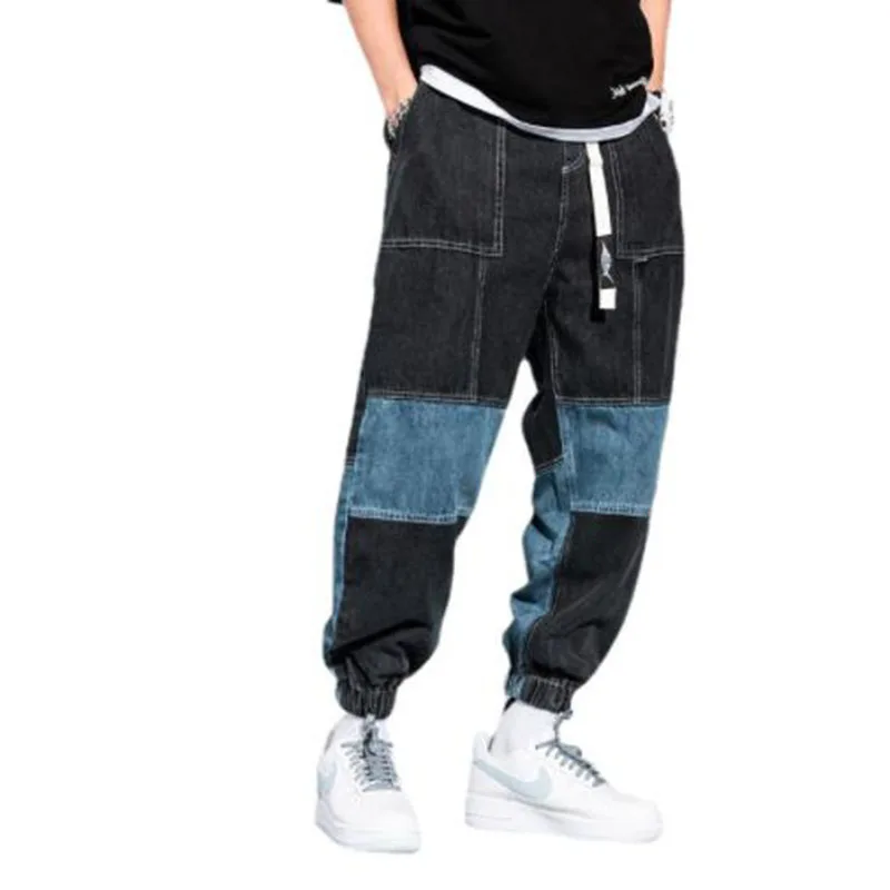 Hot Spring New Streetwear Hip Hop Cargo Pants Mens Jeans Cropped Trousers Harem Denim Pants Joggers Autumn Men Baggy Jeans
Hot Spring New Streetwear Hip Hop Cargo Pants Mens Jeans Cropped Trousers Harem Denim Pants Joggers Autumn Men Baggy Jeans