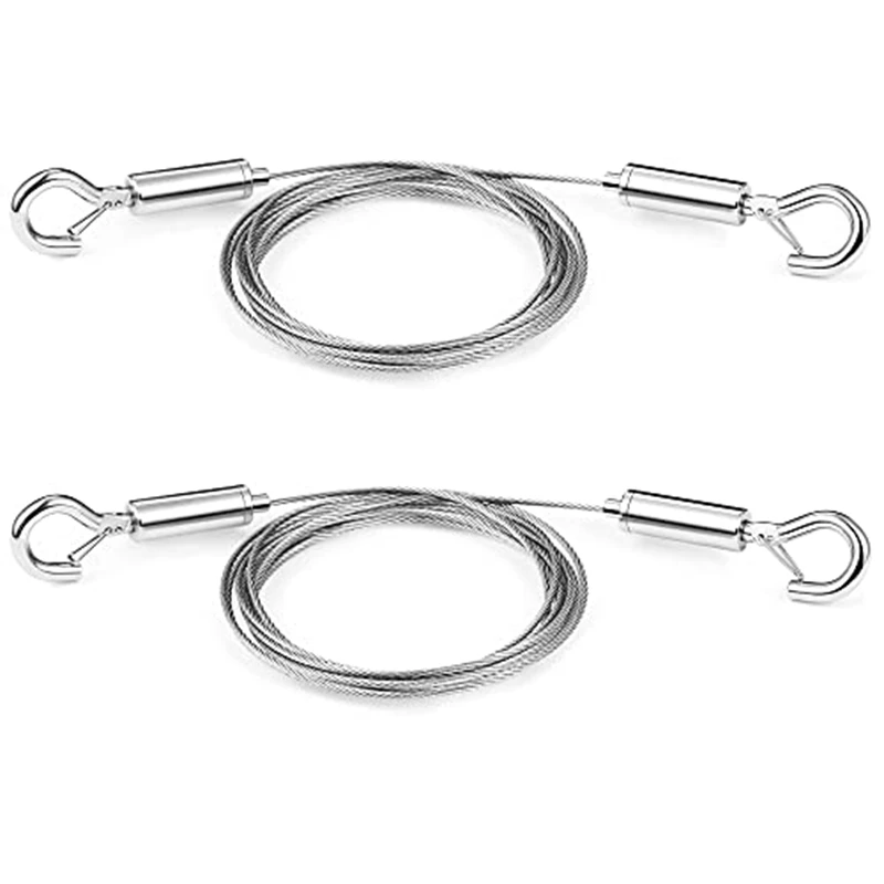 2Piece Adjustable Picture Hanging Wire Mirror Frame Kit Heavy Duty Stainless Steel Wire Rope
2Piece Adjustable Picture Hanging Wire Mirror Frame Kit Heavy Duty Stainless Steel Wire Rope