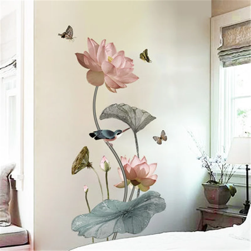 Chinese Style Lotus Flower 3D Wallpaper Self-adhesive Poster Living Room Decor Sofa Background Home Decoration DIY Wall Stickers
Chinese Style Lotus Flower 3D Wallpaper Self-adhesive Poster Living Room Decor Sofa Background Home Decoration DIY Wall Stickers