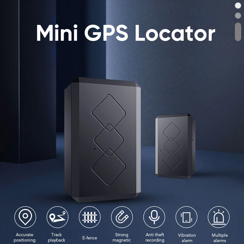 

Mini GPS Tracker Real Time Vehicle GPS Locator Magnetic Motorcycle GPS Long Distance Anti-Theft Car Immobilizer Alarm Automotive