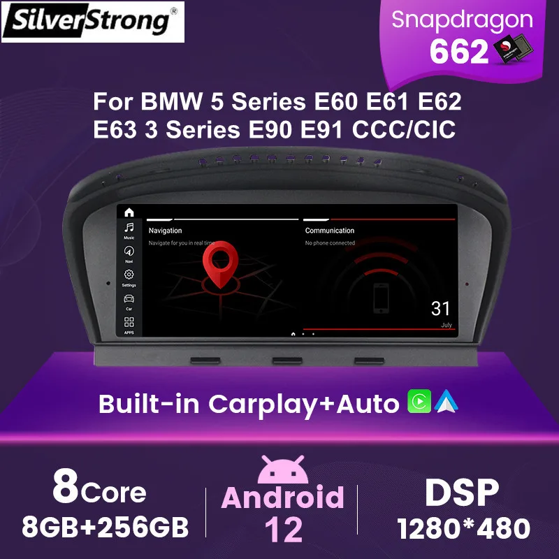 8.8'' android 12 Qualcomm Snapdragon 662 8Gb Android Auto carplay for BMW 5 Serie E60 E61 E63 E64 E90 e91 E92 CCC CIC
8.8'' android 12 Qualcomm Snapdragon 662 8Gb Android Auto carplay for BMW 5 Serie E60 E61 E63 E64 E90 e91 E92 CCC CIC