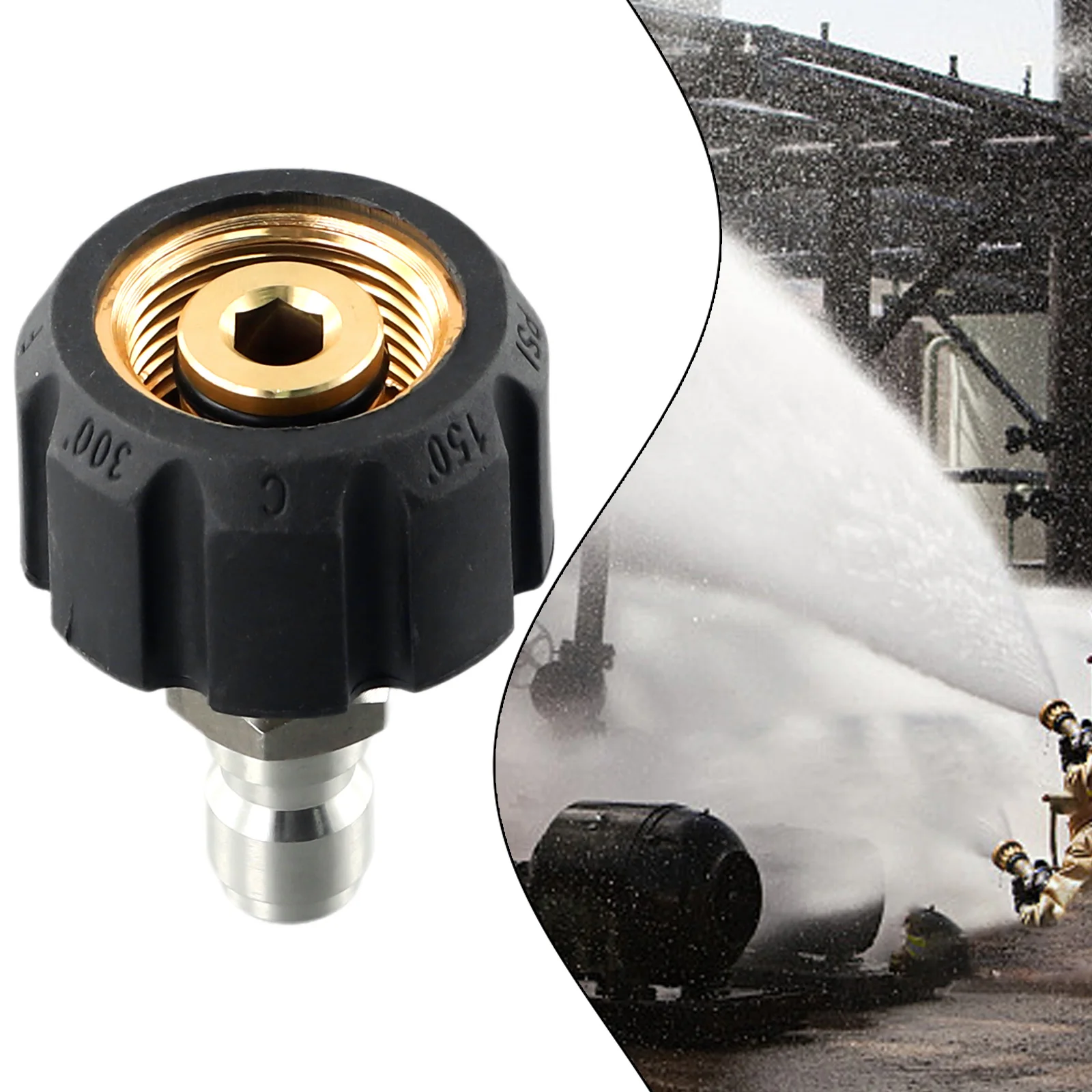 Adapter Quick Release Connector High Pressure Washers Tool Parts Easy To Install High Quality New Quick Release Connection
Adapter Quick Release Connector High Pressure Washers Tool Parts Easy To Install High Quality New Quick Release Connection