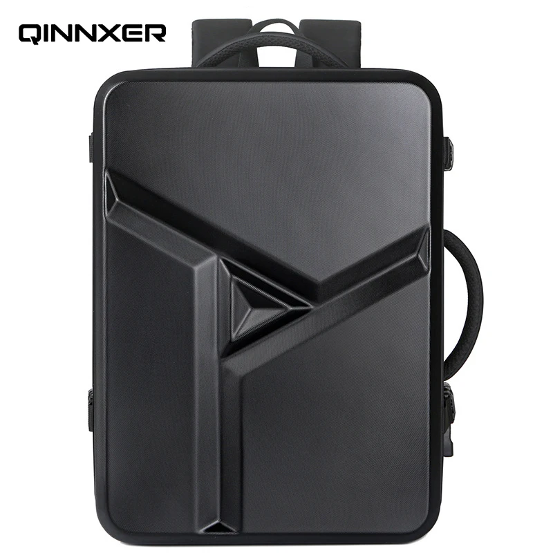 

QINNXER One piece Backpack work for men's multifinonal Travel suitcases women Laptop bags 17.3-inch expandable college student