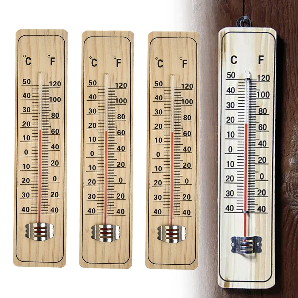 Garden Décor Wooden Thermometer Home Yard Wooden -40 °C To 50 °C 3PCS Garden Thermometer Traditional Brand New
Garden Décor Wooden Thermometer Home Yard Wooden -40 °C To 50 °C 3PCS Garden Thermometer Traditional Brand New
