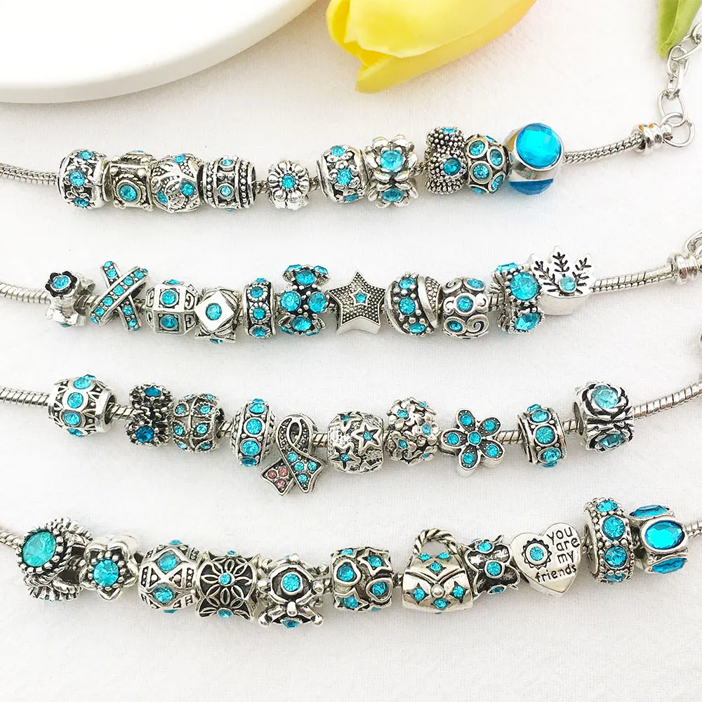 5pcs/lot Lake Blue Theme Zinc Alloy European Large Hole Spacer Beads Assortments for DIY Bracelets Necklaces Jewelry Making
5pcs/lot Lake Blue Theme Zinc Alloy European Large Hole Spacer Beads Assortments for DIY Bracelets Necklaces Jewelry Making