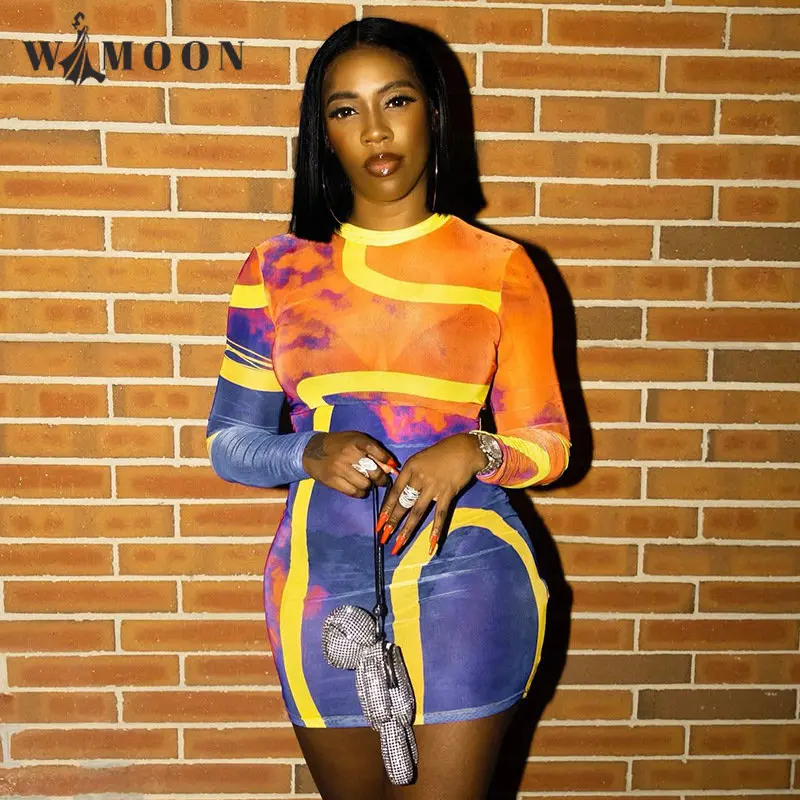 See Through Mesh Sexy Colorful Dress 2023 Spring Stretchy Skinny Long Sleeve O-Neck Fashion Bodycon Coquette Club Streetwear
See Through Mesh Sexy Colorful Dress 2023 Spring Stretchy Skinny Long Sleeve O-Neck Fashion Bodycon Coquette Club Streetwear