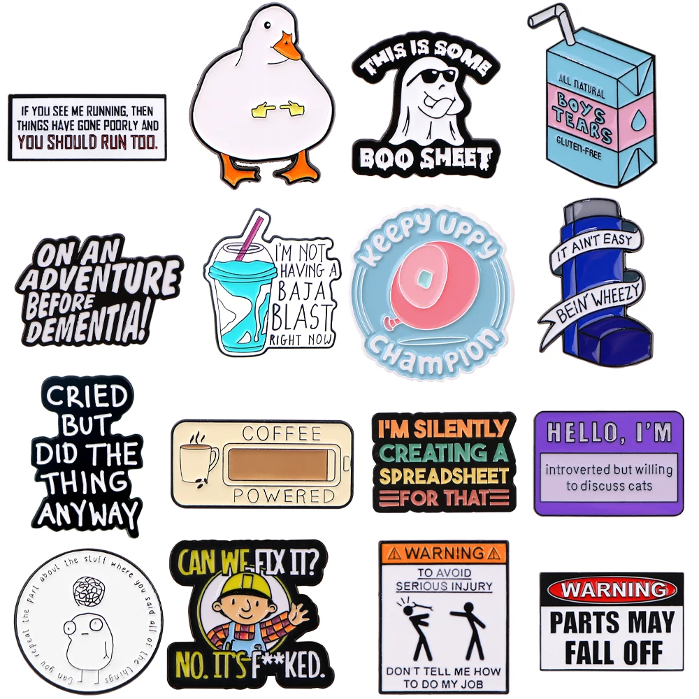 Chubby Duck Jewelry Pins for Backpacks Lapel Enamel Pins and Brooches Badge Bags Backpack Decoration Friend for Gifts
Chubby Duck Jewelry Pins for Backpacks Lapel Enamel Pins and Brooches Badge Bags Backpack Decoration Friend for Gifts