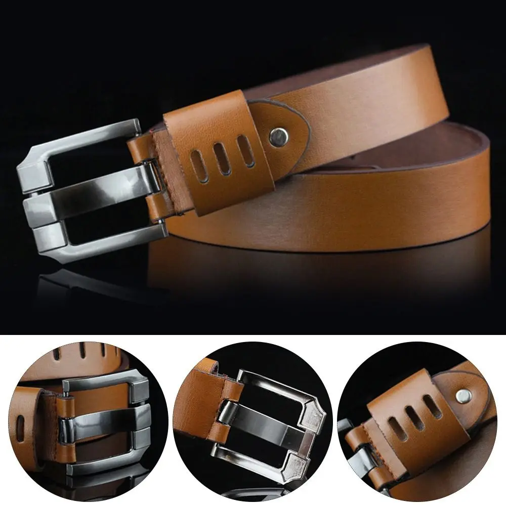 Casual Leather Belt Durable Vintage Cowboy Pin Buckle Waistband Pants Bands Men's Belt
Casual Leather Belt Durable Vintage Cowboy Pin Buckle Waistband Pants Bands Men's Belt