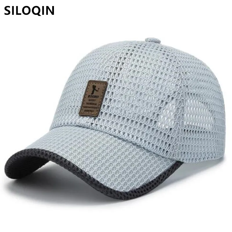 SILOQIN New Summer Men Women Hollow Breathable Mesh Cap Sunscreen Baseball Caps Travel Hat Snapback Cap Casual Couple Sports Hat
SILOQIN New Summer Men Women Hollow Breathable Mesh Cap Sunscreen Baseball Caps Travel Hat Snapback Cap Casual Couple Sports Hat
