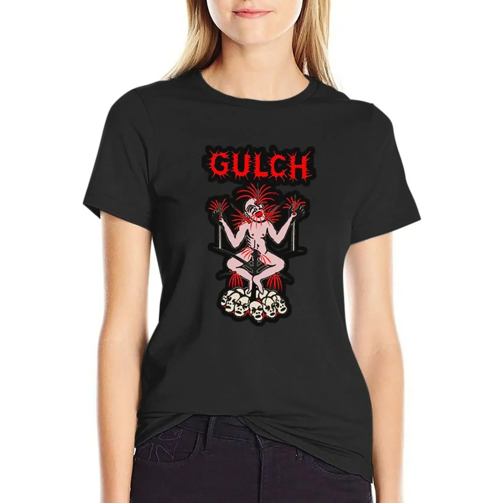 gulch band best top T-shirt plus size tops shirts graphic tees anime clothes western t shirts for Women
gulch band best top T-shirt plus size tops shirts graphic tees anime clothes western t shirts for Women
