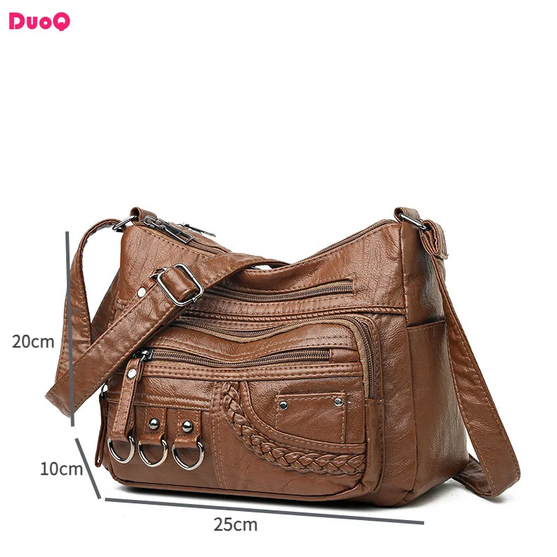 2024 New Fashionable and Minimalist Women's Crossbody Bag Vintage PU Leather High Quality Shoulder Bag Multi Color Multi Pocket
2024 New Fashionable and Minimalist Women's Crossbody Bag Vintage PU Leather High Quality Shoulder Bag Multi Color Multi Pocket