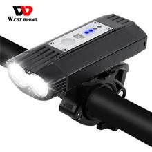 WEST BIKING MTB Road Bike Headlight Flashlight 4000mAh Bicycle Light USB 5 Mode LED Cycling Front Light Lamp Bike Accessories
WEST BIKING MTB Road Bike Headlight Flashlight 4000mAh Bicycle Light USB 5 Mode LED Cycling Front Light Lamp Bike Accessories