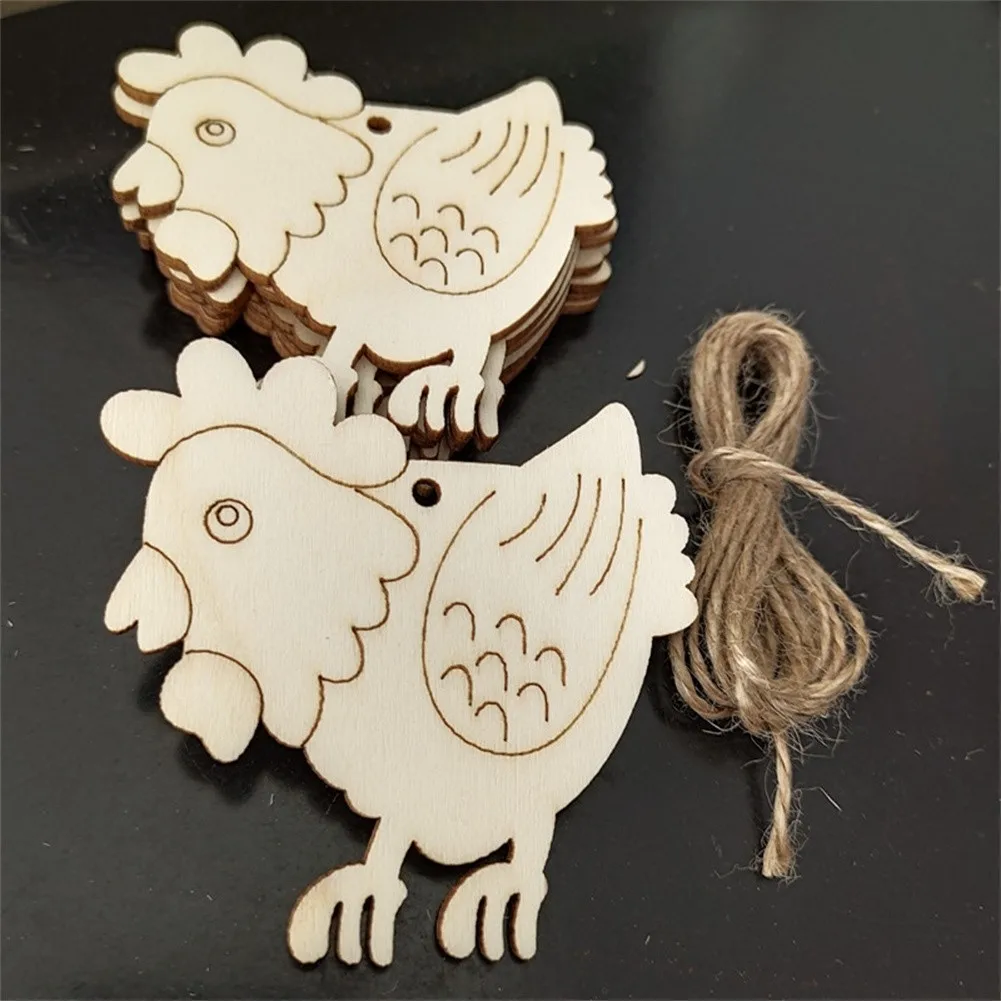 10Pcs Easter Decorations Wood Slice Hanging Ornaments Eggs Easter Rabbit Wood Chips DIY Craft Handcraft Natural Household
10Pcs Easter Decorations Wood Slice Hanging Ornaments Eggs Easter Rabbit Wood Chips DIY Craft Handcraft Natural Household