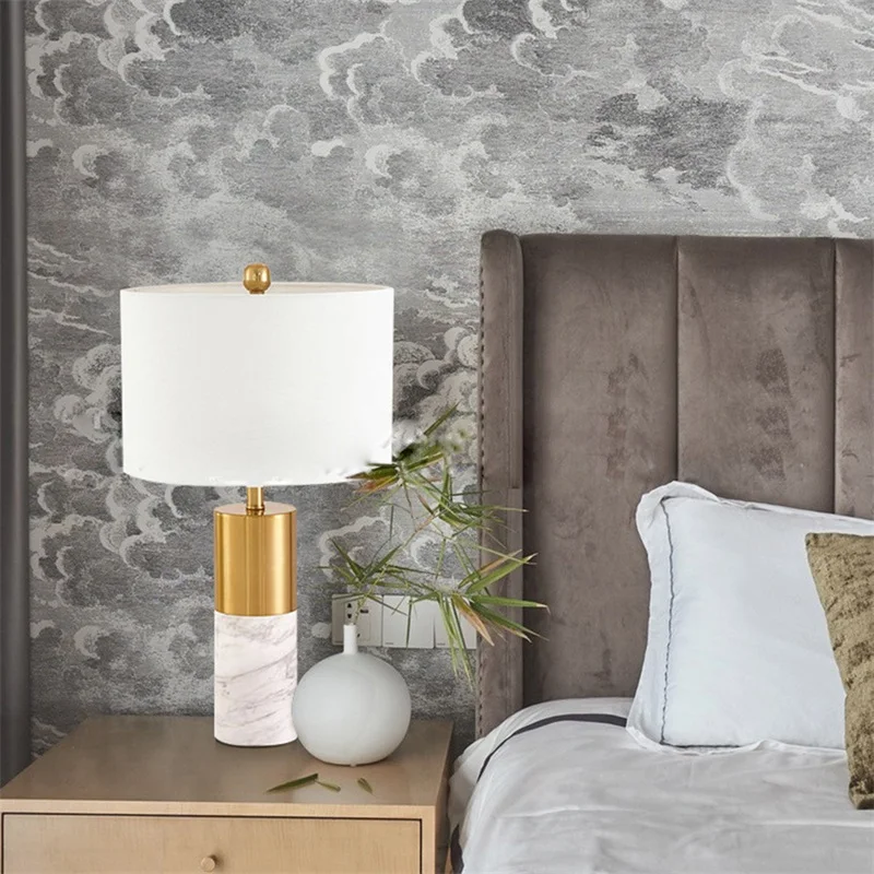 Modern Table Lamp Marble Bedside LED Desk Light Luxury Creative Decorative for Home Bedroom Living Room Office Hotel Lighting.
Modern Table Lamp Marble Bedside LED Desk Light Luxury Creative Decorative for Home Bedroom Living Room Office Hotel Lighting.