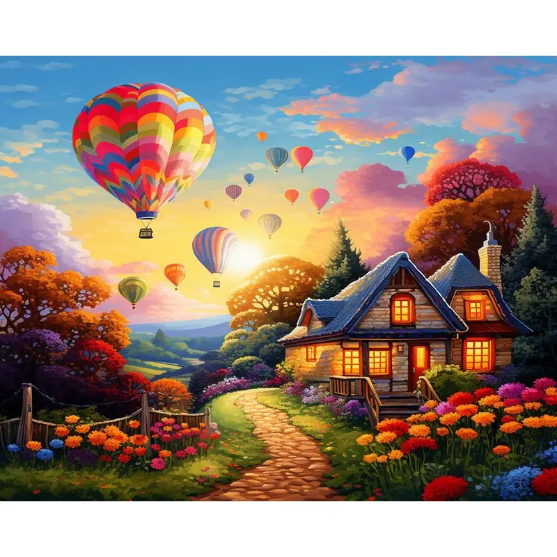 GATYZTORY 40x50cm Painting By Numbers Pastoral Landscape DIY Paint By Numbers On Canvas Frameless Home Decoration Unique Gift
GATYZTORY 40x50cm Painting By Numbers Pastoral Landscape DIY Paint By Numbers On Canvas Frameless Home Decoration Unique Gift